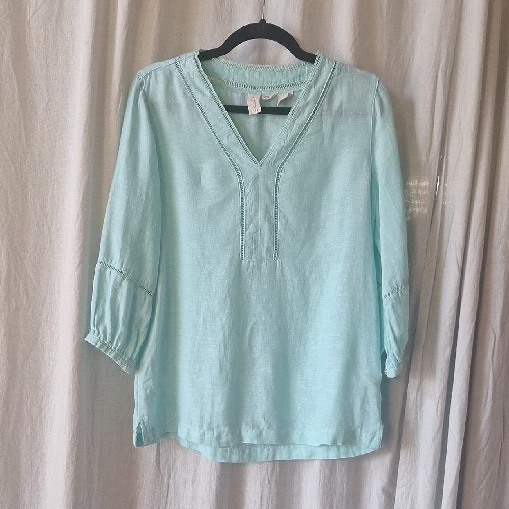 Joie Aqua V-Neck Blouse